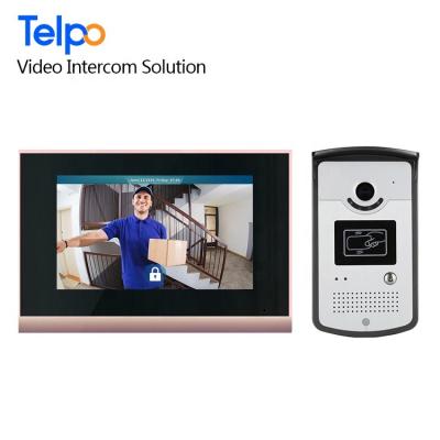 China New Traditional Waterproof IP65 Security Remote Control Villa Telpo Door Bell Audio Visual System With Video Camera for sale