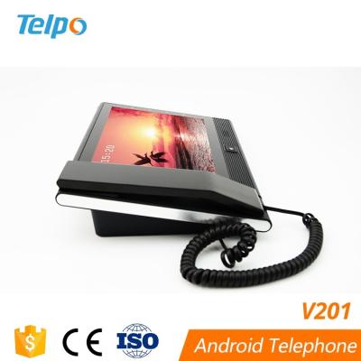 China Three Way Calling Customized Cheap Wifi Android Land Line Video Phone for sale