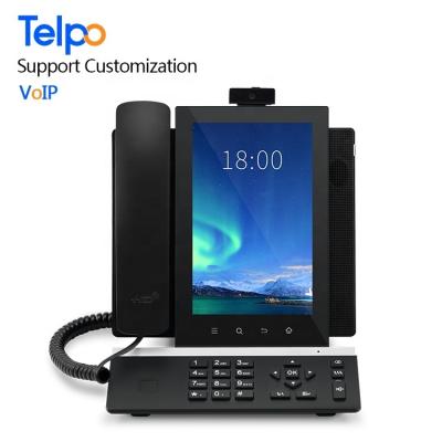 China Bluetooth 4.0 Most Popular Business Desktop Android Sip Smart Wireless Video Phone for sale