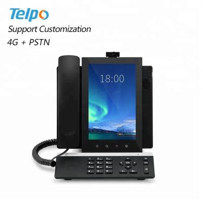 China Wholesale New Arrival Wireless Wifi Lte 4G GSM Desk Phone With 7 Inch Touch Screen 200mm(w)x150mm(d)x220mm(h) for sale