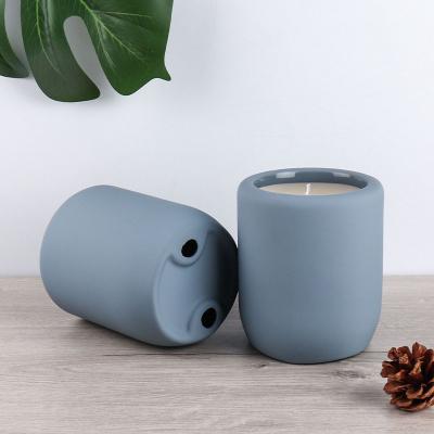 China Blue Cheap Unique Ceramic Oil Burner Home Decoration For Aromatherapy Customization for sale