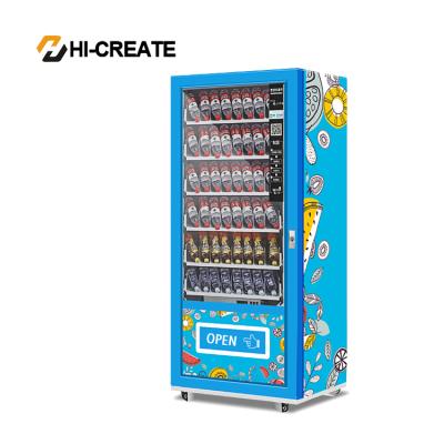 China Complete SDK 48 Cargo Lane Refrigeration Scan Code Ice Vending Machine Near Me for sale