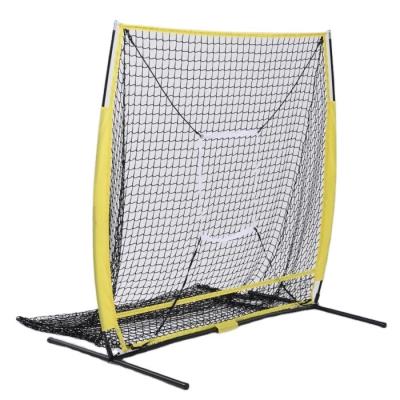 China Training net Customized Size Outdoor Folding Adjustable Portable Baseball Practice Training Net With Bat for sale