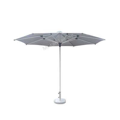 China With Hand Push Outdoor Garden Beach Restaurant Umbrella Patio Waterproof Airvent Sun Parasol for sale