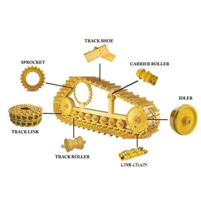 China ISO9001-2008 Certified Sprocket Segment Track Spring Track Adjuster for Excavator Parts for sale