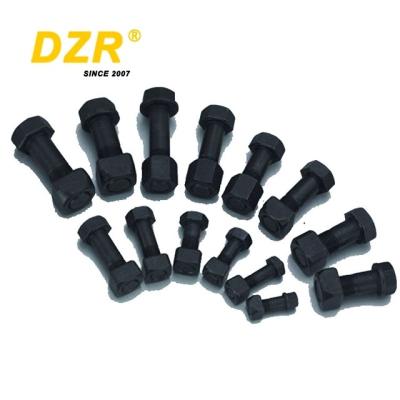 China Dozer 12.9 Grado de pista de pastilla perno y tuercas 2/12''2/13''para talleres de reparación de máquinas 40Cr en venta