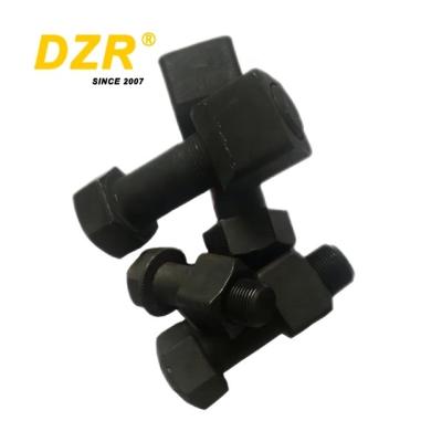 China Klasse 12.9 9M7445 Spoorbout en moer voor bulldozer D9N/D9R 2M5657 1S6421 Hardheid HRC38-42 Te koop