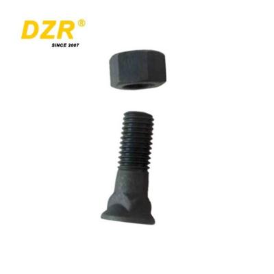 China D6H/D6R Bulldozer Screw Bolt Nut 9M7445 40Cr Grade 12.9 Hardness HRC38-42 Track Bolt for sale