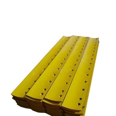 China Motor Grader Blade Cutting Edge/Blade for Grader Material Carbon Steel Color Yellow for sale