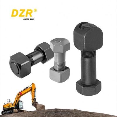 China Plow Bolt and Nut PB1/2*1 1/2 2B5483 102-8072 102-8073 for Heavy-Duty Bulldozer for sale