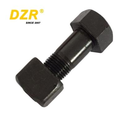 China Black Segment Bolts and Nuts D355A.3 for Excavator Bulldozer from Manufacturing Plant for sale