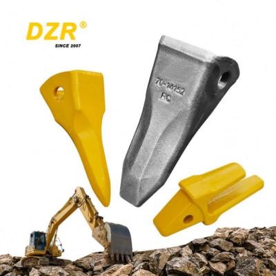 China Yellow Bucket Teeth Spare Tooth Excavator Cutting for Construction Machinery Parts for sale