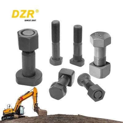 China 20X1.5X53 20Y-32-11210 ZINK Pflugschraube für D65/D85 Dozer Segment Heizschmiedeprozess zu verkaufen