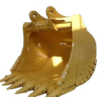 China Onderdelen voor bouwmachines OEM PC2000 PC2100 Graafmachine Heavy Duty Rock Bucket Te koop