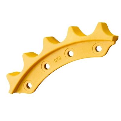 China Bulldozer D7G Unterwagenteile Gleisverbindung Kette Sprocket Segment Zähne 5 Zähne zu verkaufen