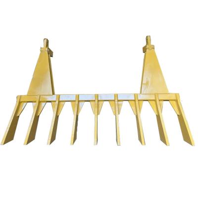 China Stick Rake Grapple Root Rake Bucket for Strong Rock Dozer Construction Works for sale