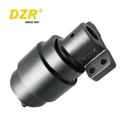 China DX225LC Undercarriage Spare Parts Top Roller with Smooth Finish in Yellow or Black for sale