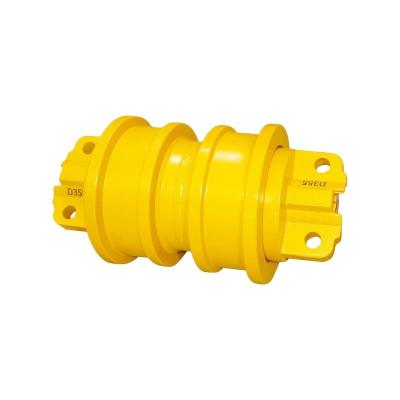 China Energiemining bulldozer d6d track roller enkele flens bodemroller Te koop