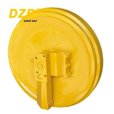 China Technique casting Front Idler for D50 bulldozer track wheel guide and undercarriage parts for sale