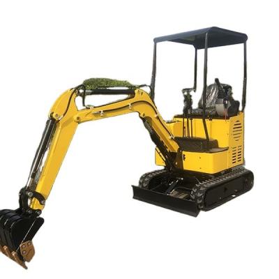 China Excavadora mini-excavadora com capacidade de 3,5 toneladas e excavadora de jardim à venda