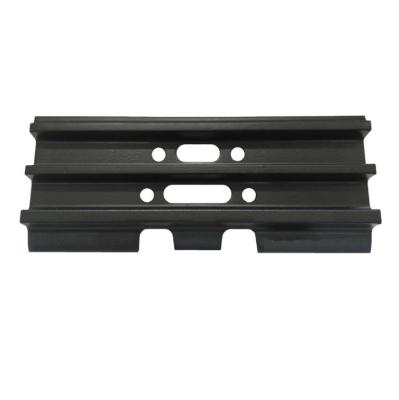 China Calzado de pista E320 en negro o amarillo para excavadora Triple Grouser Track Plate Track Pad en venta