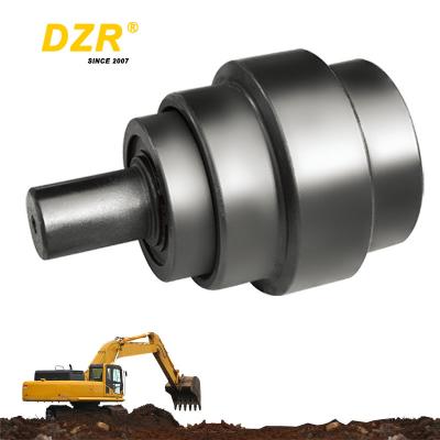 China R80 Excavator 50mn Track Top Carrier Roller For Undercarriage Elements Forge for sale