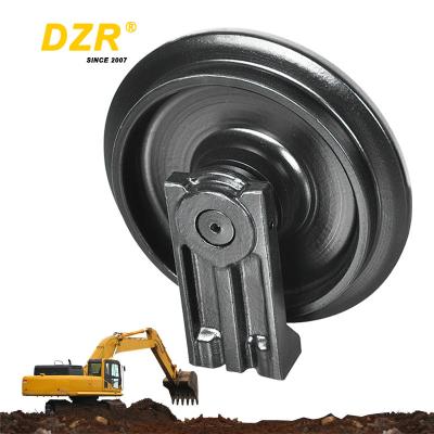 China U15 HRC53-57 40Mn Excavator Front Idler voor onderdelen Te koop