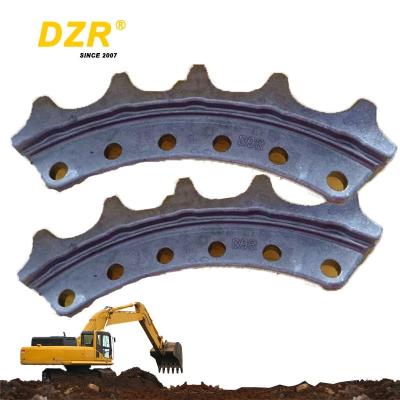 China D9R 8-12mm HRC53-57 Segmento de cuchillo de excavadora para piezas de repuesto de maquinaria de construcción en venta