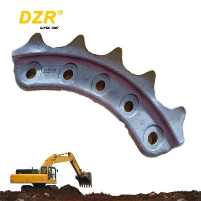 China D275 8-12 mm HRC53-57 Segmento de cuerdas de engranaje de excavadora para piezas de repuesto de máquinas de construcción en venta