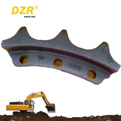 China D355 Segmento de cuello del tren de excavadora Partes del tren 195-27-33110N para maquinaria de construcción en venta