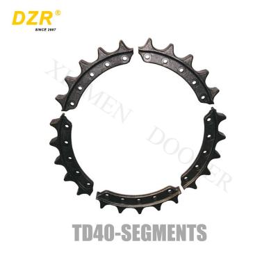 China Segment Group Dozers For Dresser TD40 Excavator Sprocket Segment Undercarriage Spare Parts591-07-3501 for sale