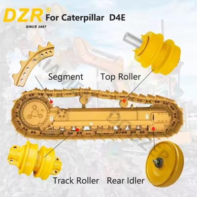 China Volledige onderstel voor CAT D4E Alle series Top Track Roller Idler Sprocket Segment voor onderstel reserveonderdelen Te koop