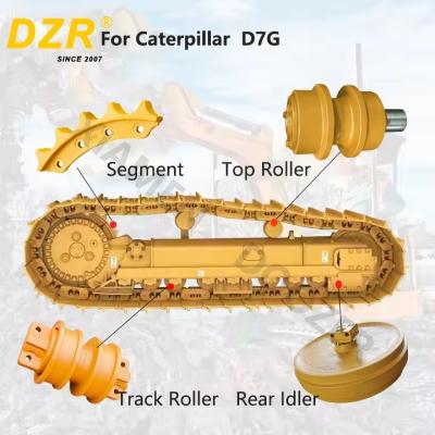 China Volledige onderstel voor CAT D7G All Series Top Track Roller Idler Sprocket Segment voor onderstel onderdelen Te koop