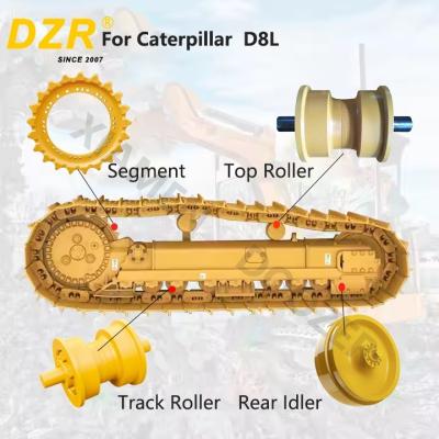 China Volledige onderstel voor CAT D8L All Series Top Track Roller Idler Sprocket Segment voor onderstel onderdelen Te koop