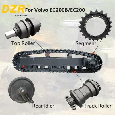 China Conjunto completo de carroceria para VOLVO EC200/EC200B Todas as séries de rolos de pista superior, segmento de roda de roda para peças sobressalentes de carroceria à venda