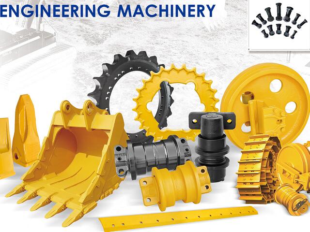 Excavator and Bulldozer Track Undercarriage Parts Professional Factory