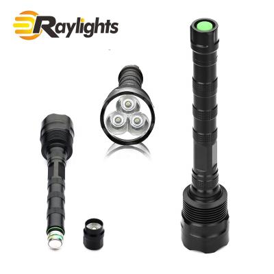 China Camping 3 x XM-L T6 High Power LED Rechargeable 30 Watts Flashlight for sale