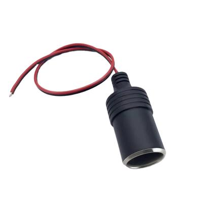 China 24V Socket Car Charger Cigarette Lighter Socket Car Female Adapter Socket for sale