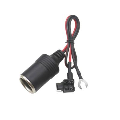 China 12V Female Socket Car Charger Cigarette Lighter Socket With ATO Micro Fuse Tap for sale