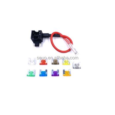 China Hot Sale 2A-30A Car Auto Auto Fuse Holder Micro Fuse Holder Micro Fuse Tap for sale