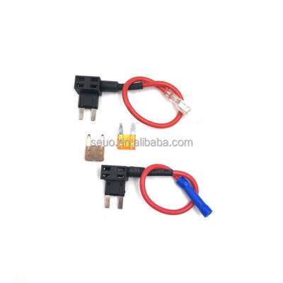 China Hot Sale 2A-20A Auto Car Auto Fuse Holder Mini Car Fuse Holder Fuse Tap for sale