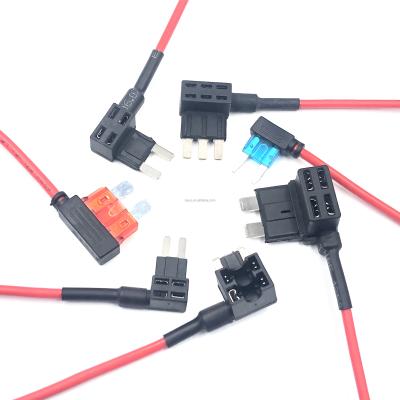 China Mini Fuse Tap Holder Car Fuse Holder 20A Auto Fuse 32V Free Car Normal Car Fuse Holder for sale