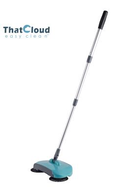 China Automatic Rotary Brush Sweeper Long Adjustable Stainless Steel Handle for sale