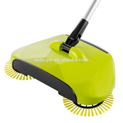 China Recycling Floor Sweeper And Cleaner 180 Degree Rotation Handle Design for sale