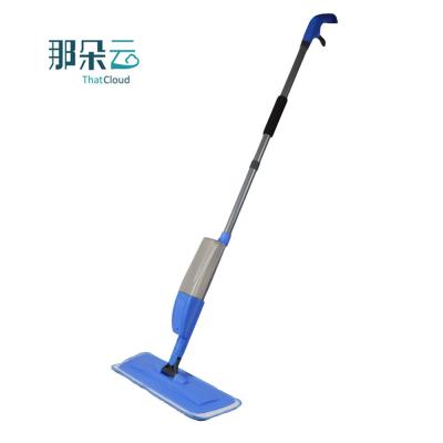 China Professional Dust Mop Broom Floor Cleaner Spray Mop Adjustable Handle for sale