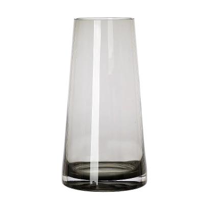 China Contemporary Custom wedding restaurant home decoration clear glass vase hydroponic glass vases for sale