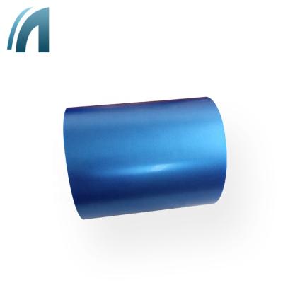 China Wuxi ShengFa Blue PVC Moisture Proof Adhesive Film For Aluminum for sale