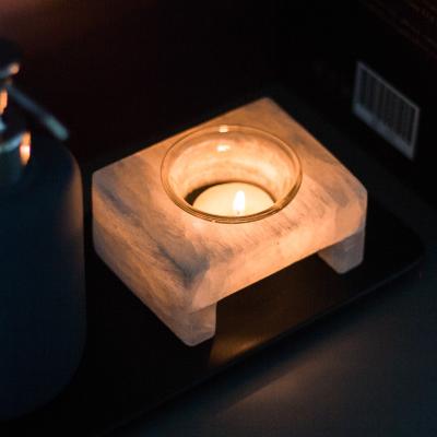 China Natural Crystal Light Romantic Atmosphere Lamp Hotel Night Light China Selenite Home Decoration for sale