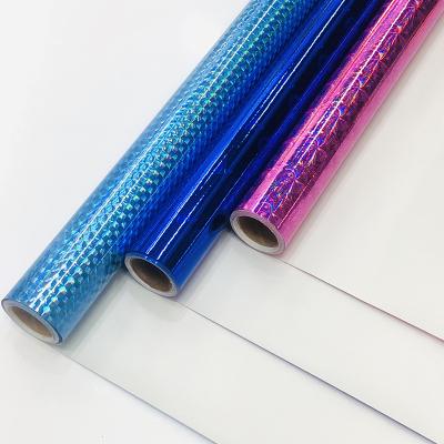 China Hanma Waterproof Holographic Wrapping Laser Paper For Gift Wrapping for sale