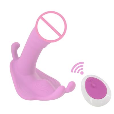 China Waterproof Sex Toys Generation 1 Professional Butterfly Remote Control Handheld Radio Factory Spot Wireless Remote G Toys for sale